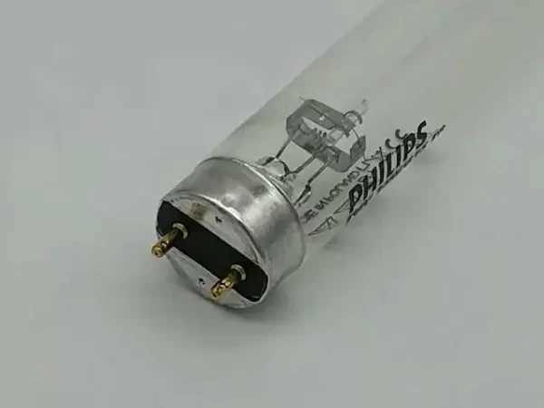 PHILIPS TUV 15W T8 15 watt ultraviolet lamp Used in air and water treatment systems.